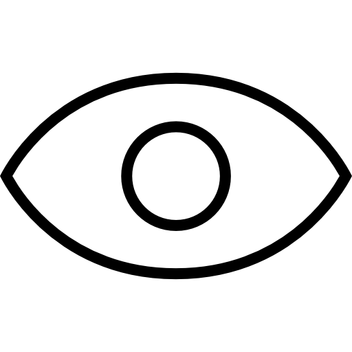Eye Alfredo Hernandez Thin line icon