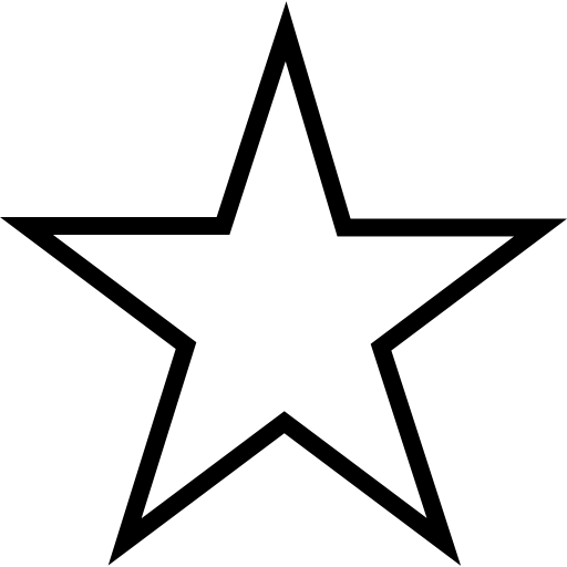 Star Alfredo Hernandez Thin line icon