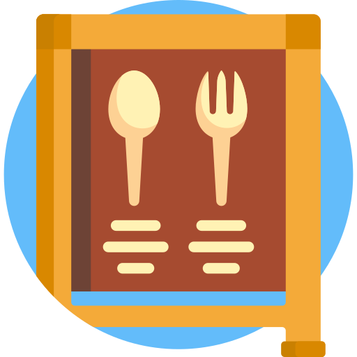レストラン Detailed Flat Circular Flat icon
