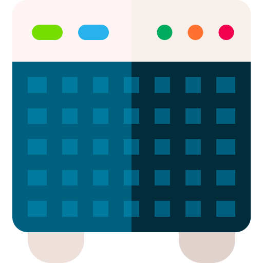 Amplifier Basic Rounded Flat icon