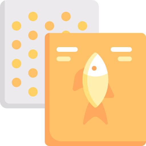 pastillas de pescado Special Flat icono