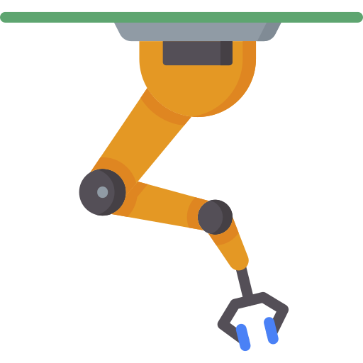 ロボットアーム Special Flat icon
