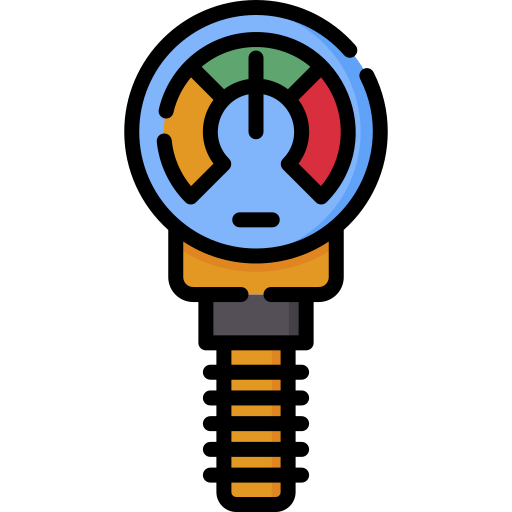manómetro Special Lineal color icono