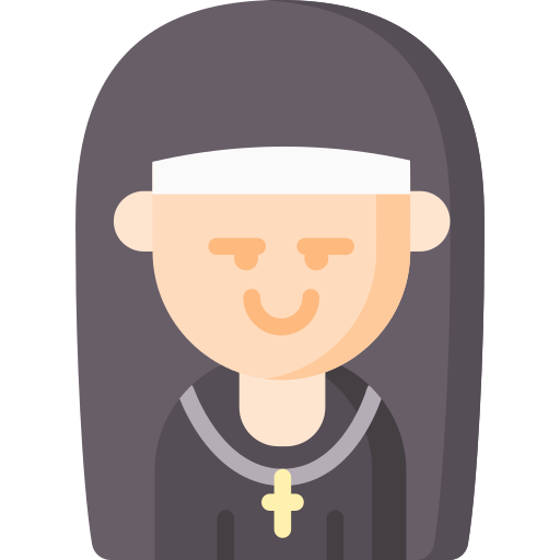 Монахиня Special Flat иконка
