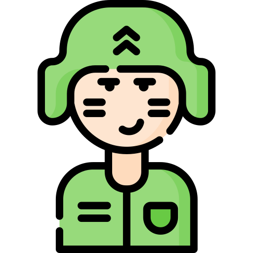 Soldier Special Lineal color icon