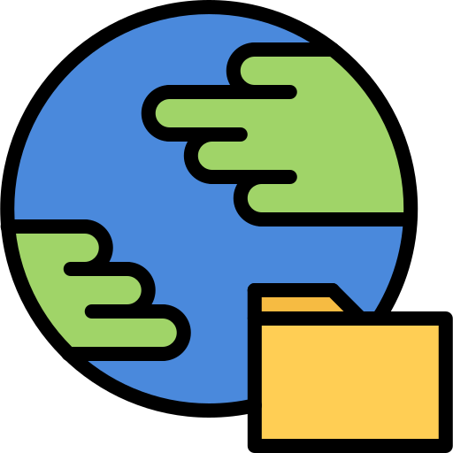 Globe Coloring Color icon