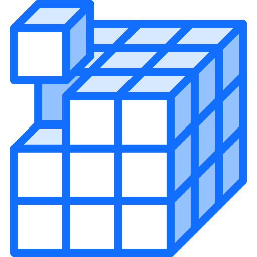 Structure Coloring Blue icon