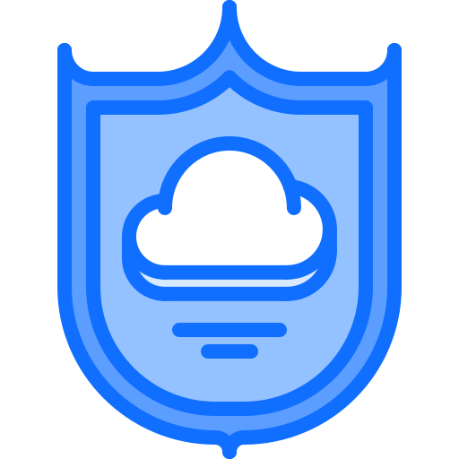 Shield Coloring Blue icon