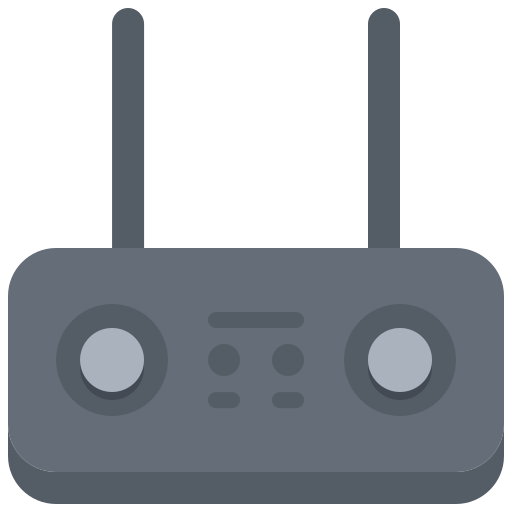 Remote control Coloring Flat icon