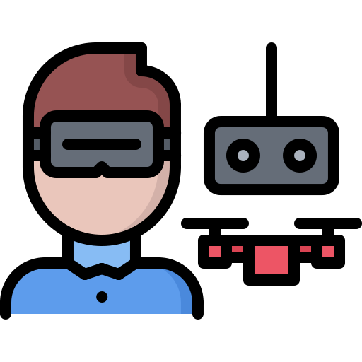 virtual-reality-brille Coloring Color icon