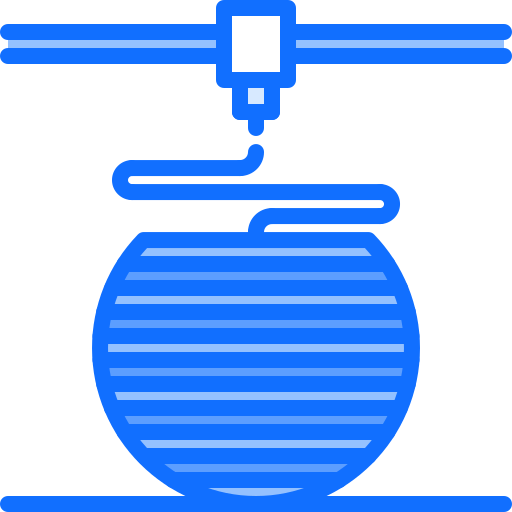 인쇄 Coloring Blue icon