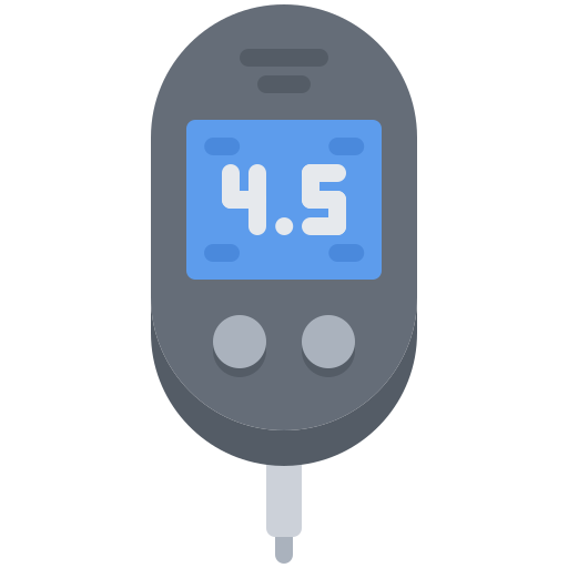glucometer Coloring Flat icoon