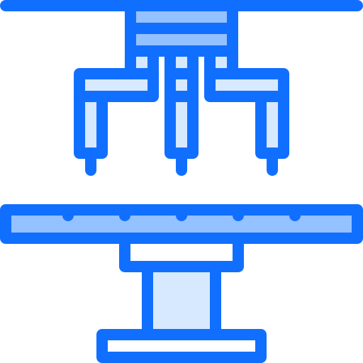 robot Coloring Blue icona