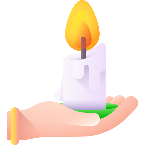 candela 3D Color icona