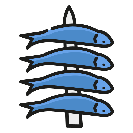 sardine Generic Outline Color Icône