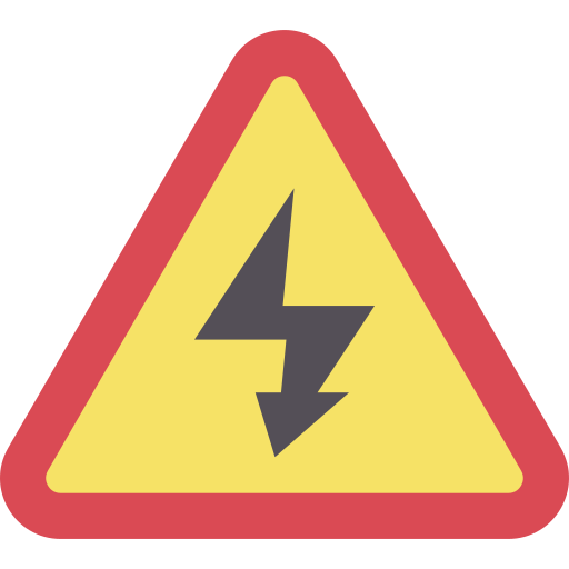 High voltage Special Flat icon