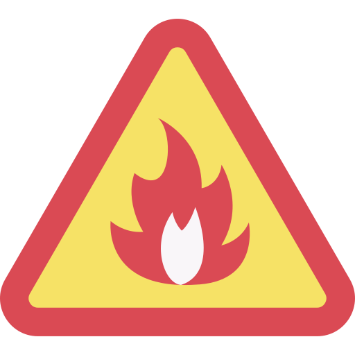 Flammable Special Flat icon