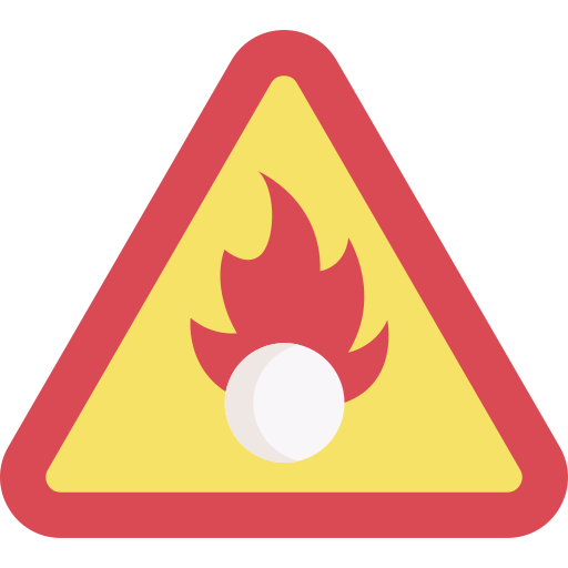Flammable Special Flat icon