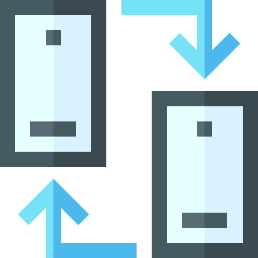 전화 Basic Straight Flat icon