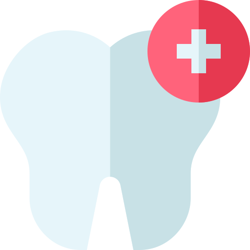 Dental care Basic Straight Flat icon