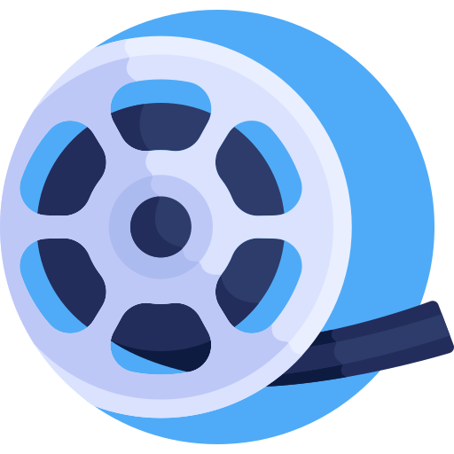 filmrol Detailed Flat Circular Flat icoon