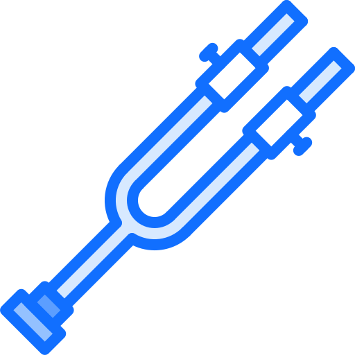 tenedor giratorio Coloring Blue icono