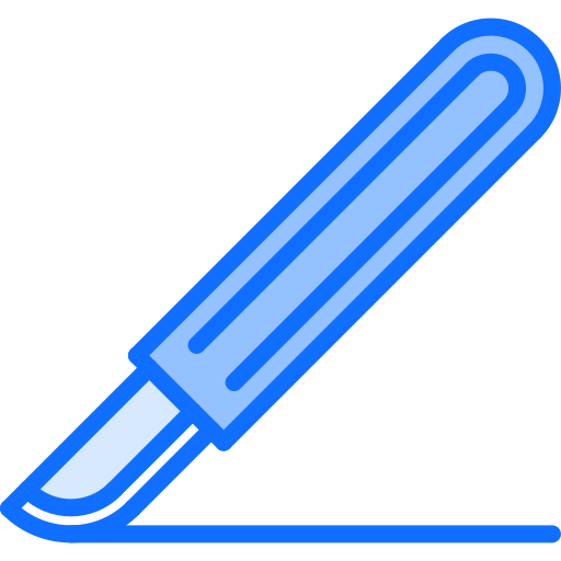 bisturí Coloring Blue icono