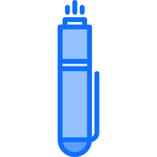 Óptico Coloring Blue icono