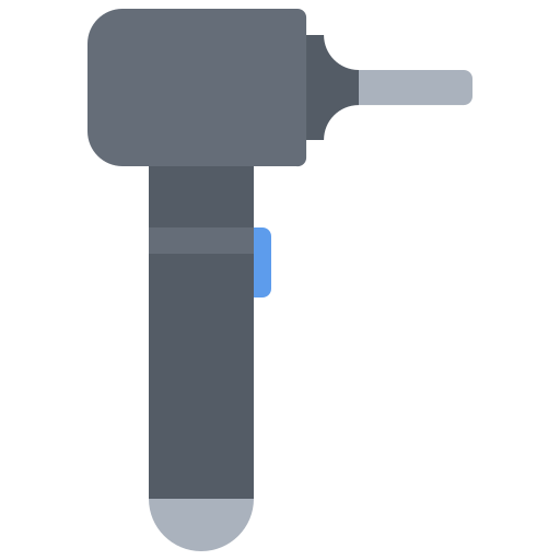 otoskop Coloring Flat icon