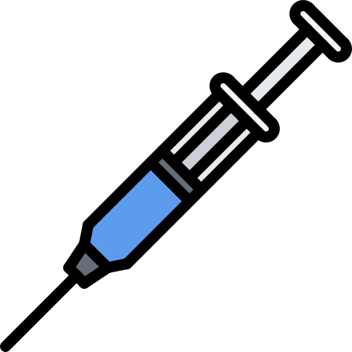 Syringe Coloring Color icon