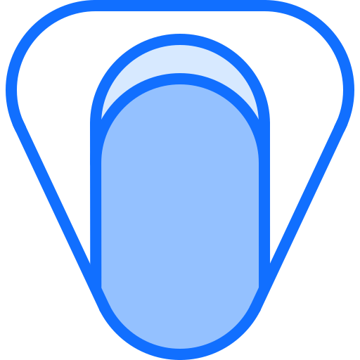 medizinische geräte Coloring Blue icon