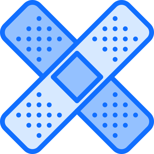 apósito adhesivo Coloring Blue icono