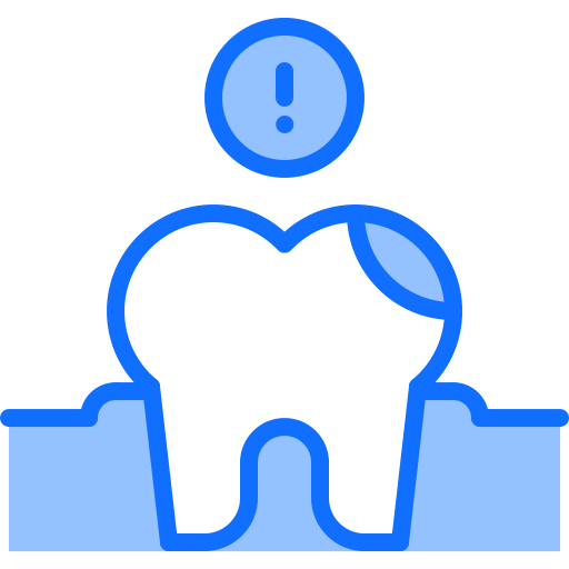 molar Coloring Blue icon