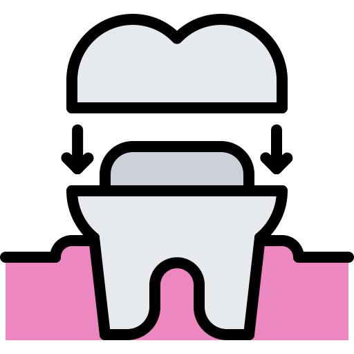 歯冠 Coloring Color icon