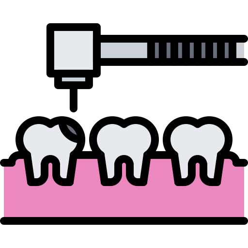 Зуб Coloring Color иконка