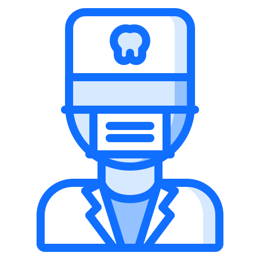 dentista Coloring Blue icono