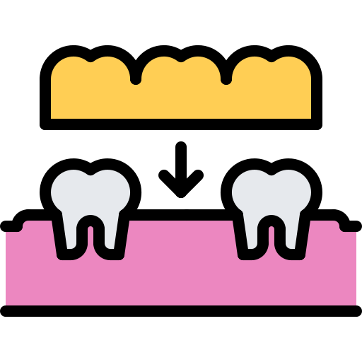 Зубная коронка Coloring Color иконка