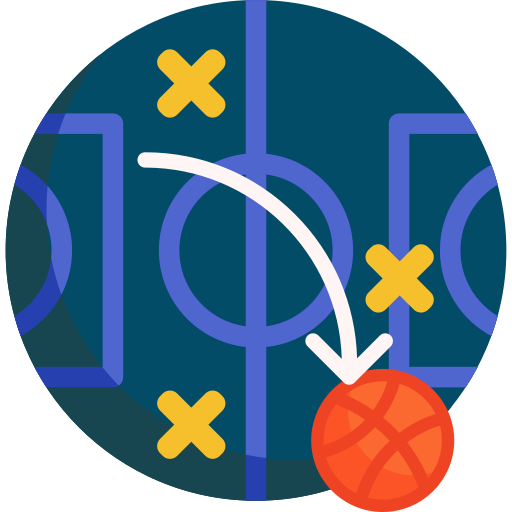농구 Detailed Flat Circular Flat icon