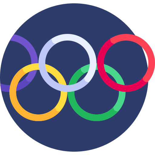 olimpijski Detailed Flat Circular Flat ikona