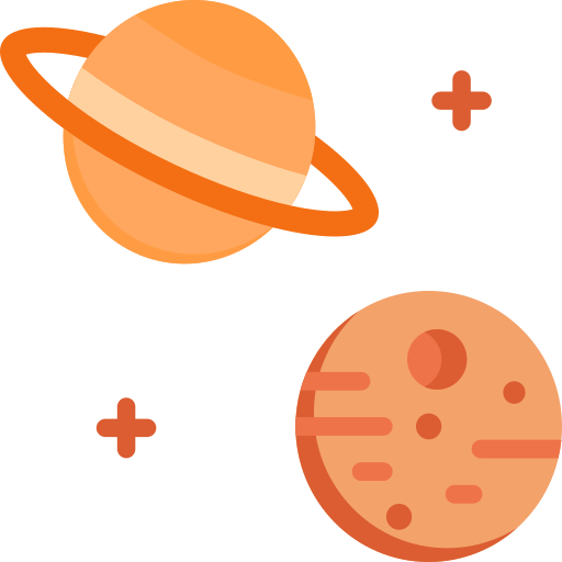 planeta SBTS2018 Flat ikona