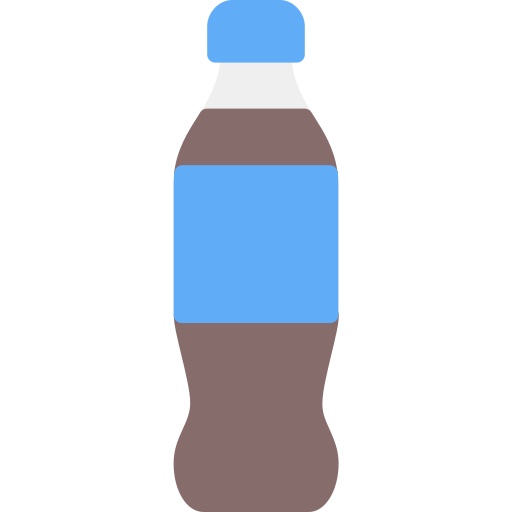 Бутылка содовой Generic Flat иконка
