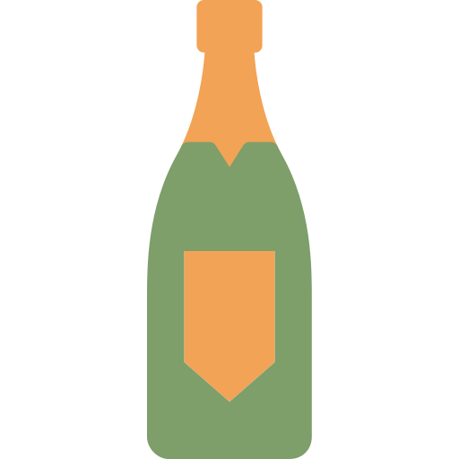 champagne Generic Flat Icône