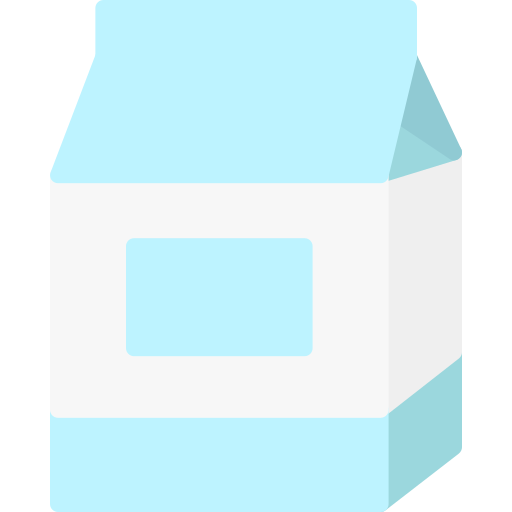 Коробка для молока Generic Flat иконка