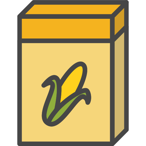 Cereal Generic Outline Color icon