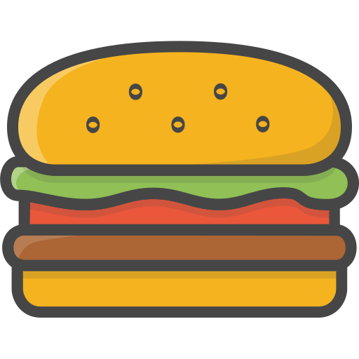 hamburger Generic Outline Color icon