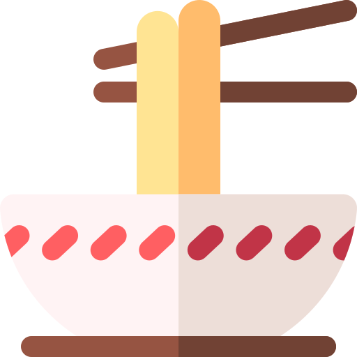 Noodles Basic Rounded Flat icon