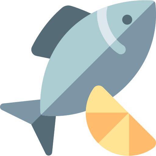 Fish Basic Rounded Flat icon