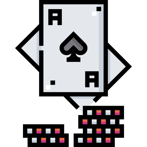 pôquer Detailed Straight Lineal color Ícone