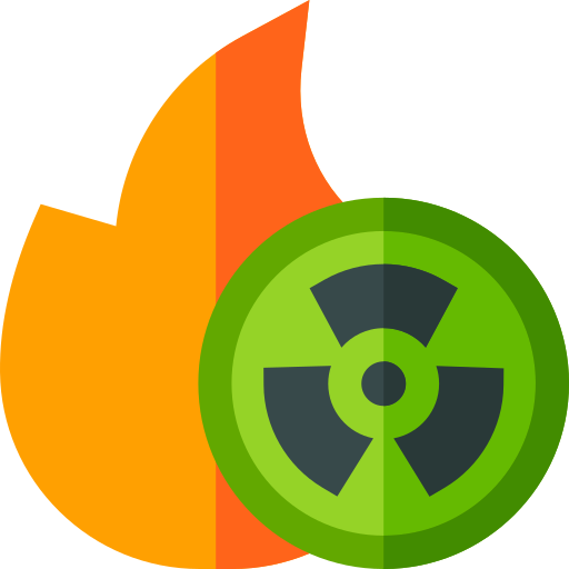Ядерная Basic Straight Flat иконка