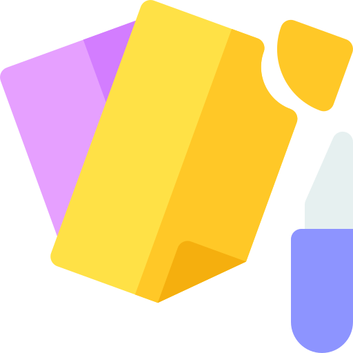 cortador de papel Basic Rounded Flat icono